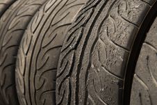 Tire Stack Royalty Free Stock Image Tire Stack Royalty Free Stock Image