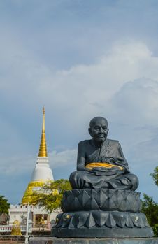 Statue Of A Famous Monk Royalty Free Stock Images Statue Of A Famous Monk Royalty Free Stock Images