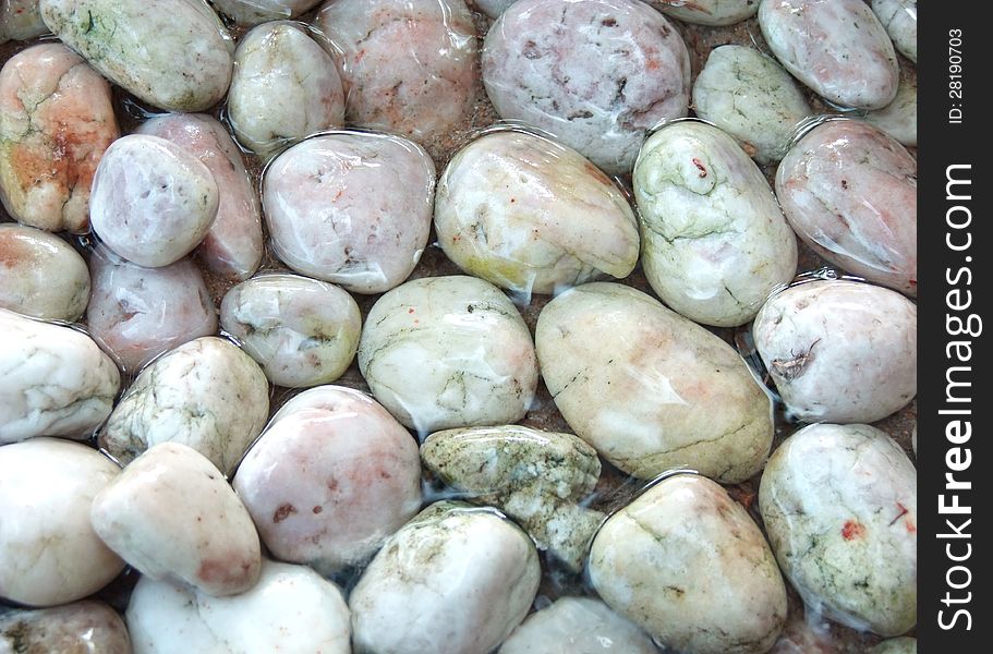 Stone background,water and natural