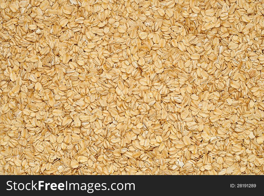 Oat Background Or Texture