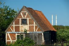 Old Brick Shed And Industry Stock Images Old Brick Shed And Industry Stock Images