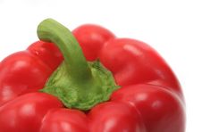 Red Pepper Extreme Close Up Royalty Free Stock Photos