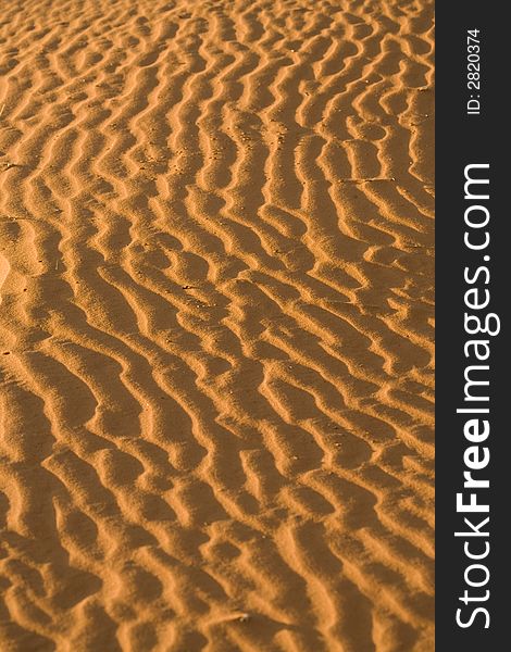 Desert sand dune in namibia africa