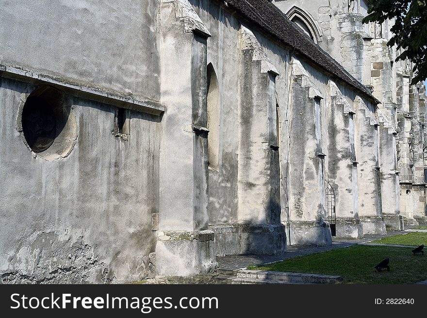 Old romanian church in Transilvania. Old romanian church in Transilvania