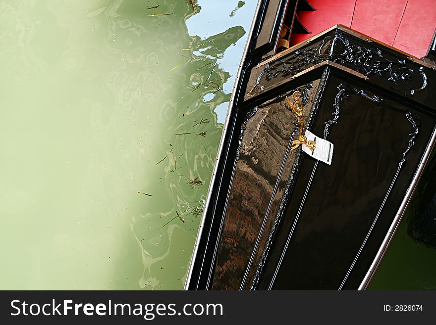 Gondola In Venice Canal