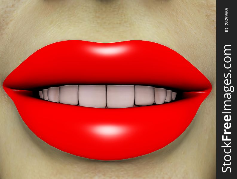 Red Lipstick Lady 2