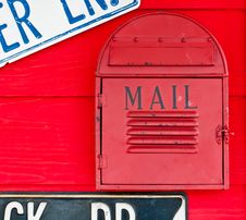 Mail Box Royalty Free Stock Photo