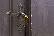 Old Latch Royalty Free Stock Photography Old Latch Royalty Free Stock Photography