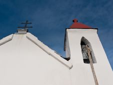 Church Tower And Blue Sky Royalty Free Stock Images