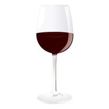 Glass Of Wine Stock Photography