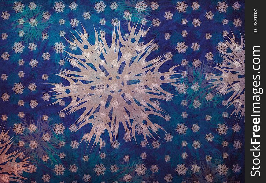 Illustration of abstract vintage snowflake texture background. Illustration of abstract vintage snowflake texture background.