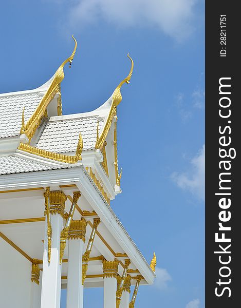 Thai church in the tample