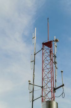 TV And Radio Antenna Tower Stock Images TV And Radio Antenna Tower Stock Images