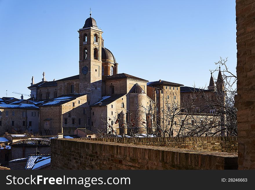 Urbino very nice city in italy