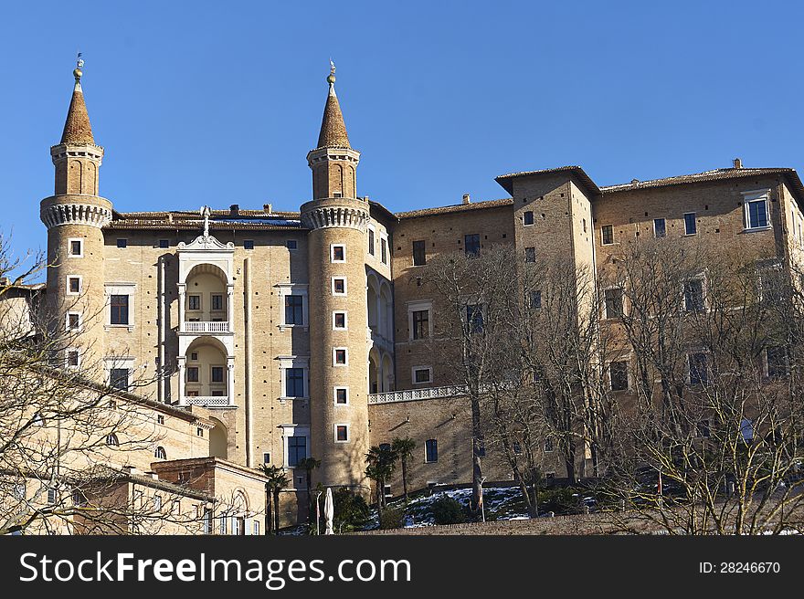Urbino very nice city in italy