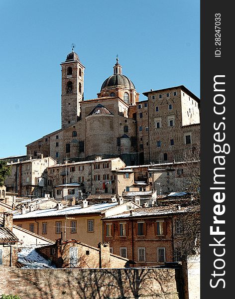 Urbino very nice city in italy