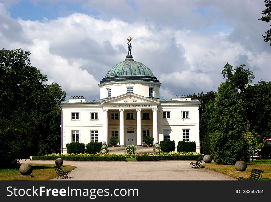 Palace in LubostroÅ„ Kujawsko-pomorskie Poland