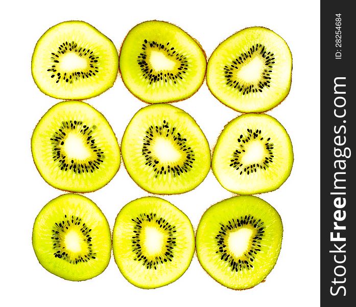 Kiwifruit Isolated