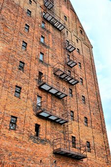Fire Escape Royalty Free Stock Image Fire Escape Royalty Free Stock Image