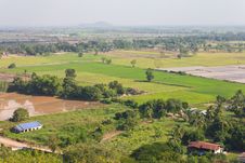 Above View Of Rural Thailand. Stock Photo Above View Of Rural Thailand. Stock Photo