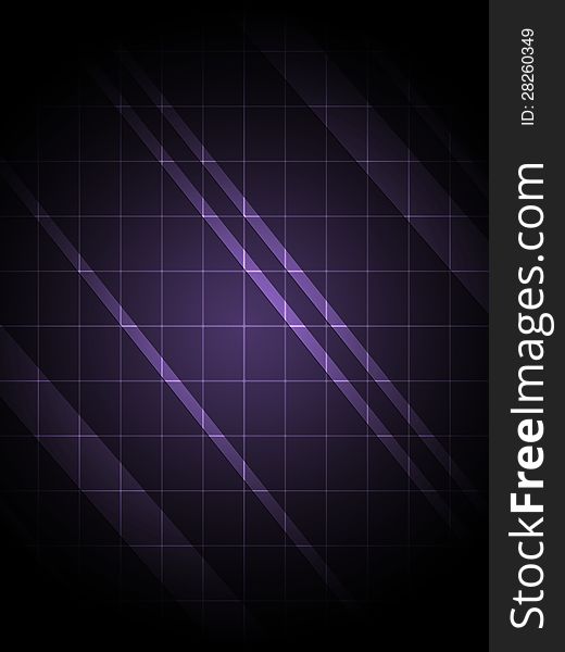 Illustration of abstract glowing violet grid background. Illustration of abstract glowing violet grid background.