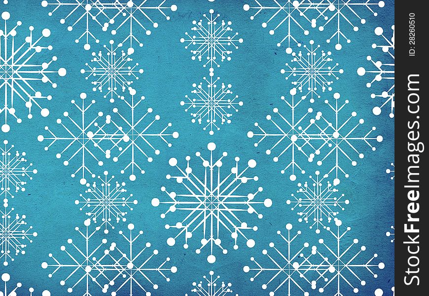Illustration of abstract vintage snowflake texture background. Illustration of abstract vintage snowflake texture background.