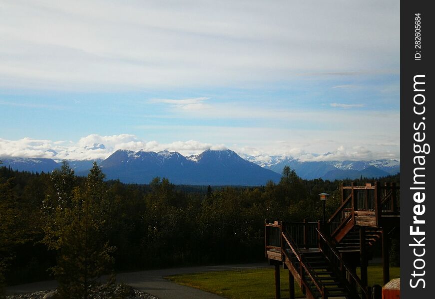 A view of mt McKinley