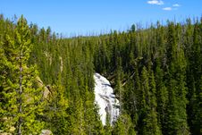 Grand Canyon Of The Yellowstone National Park Royalty Free Stock Photography Grand Canyon Of The Yellowstone National Park Royalty Free Stock Photography