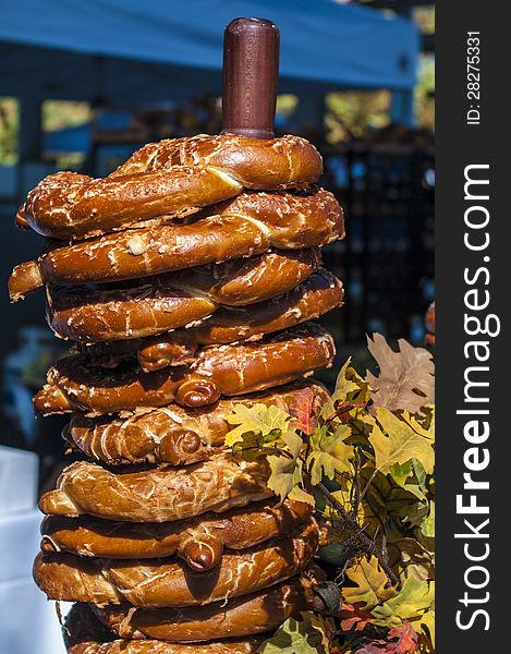 Warm and fresh pretzels from Chattanooga's Oktoberfest. Warm and fresh pretzels from Chattanooga's Oktoberfest.