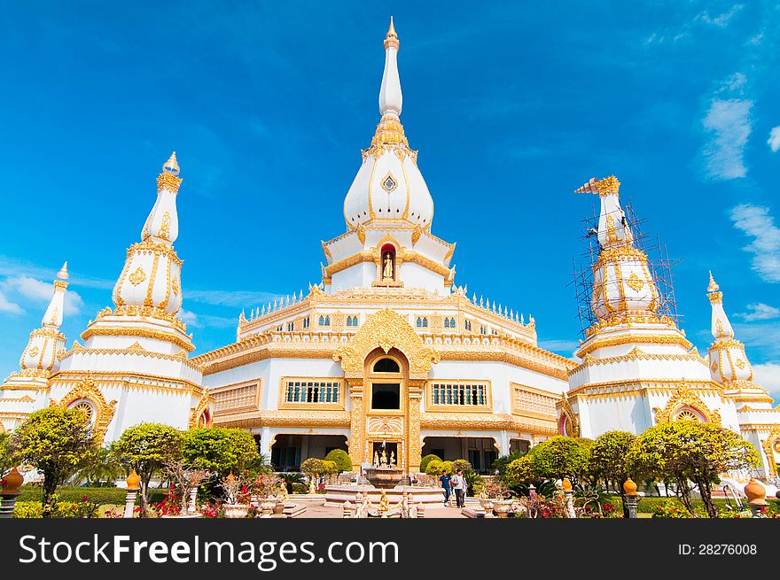 Wat Jay Dee Chaiyamongkol, Roi Et, Thailand. Wat Jay Dee Chaiyamongkol, Roi Et, Thailand