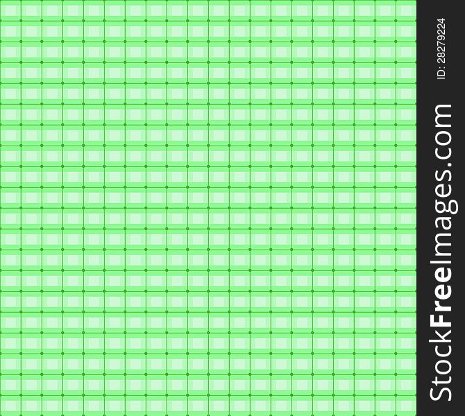 Green Seamless Pattern In Cell