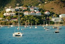 Yacht Club In Saint Thomas Royalty Free Stock Photos Yacht Club In Saint Thomas Royalty Free Stock Photos