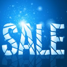 Blue Background Stock Photography