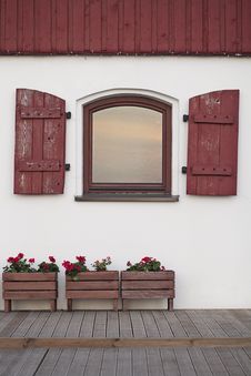 Old House Window With Shutters Stock Images Old House Window With Shutters Stock Images