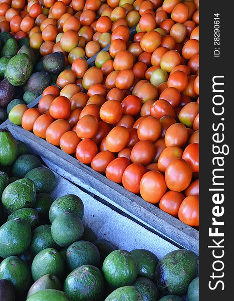 Fresh fruit on Traditional Market