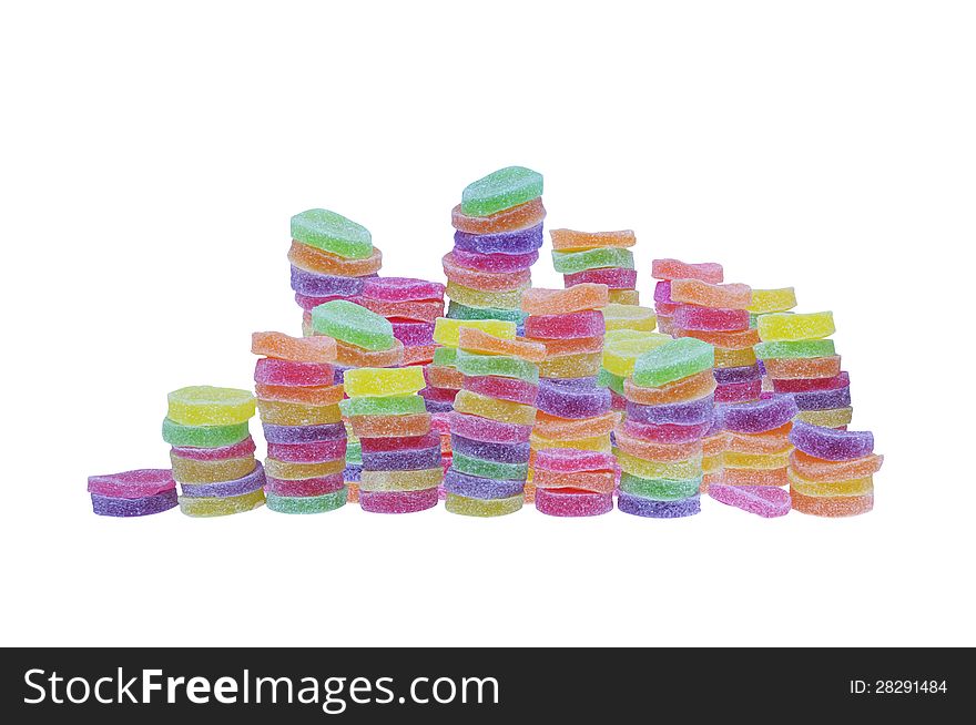 Jelly sweet sugar for background and Celebrate