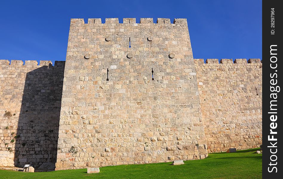 Walls of old city