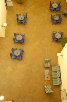 Tables From Above Stock Photo Tables From Above Stock Photo