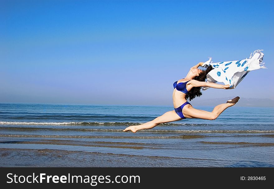 Jumping Girl