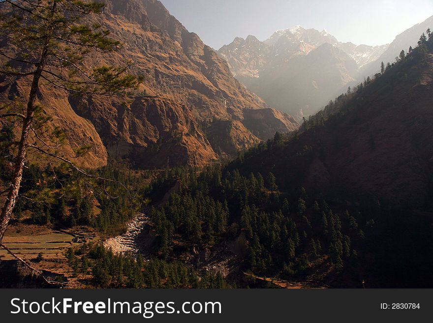 Himalaya View of the Annapurna