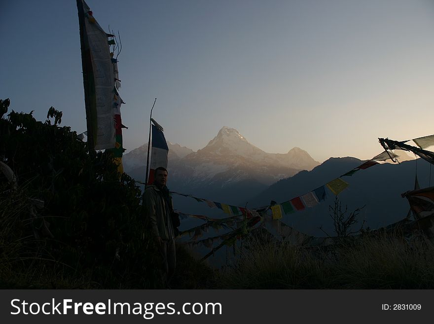 Himalaya Trekking in the Annapurna Region. Himalaya Trekking in the Annapurna Region