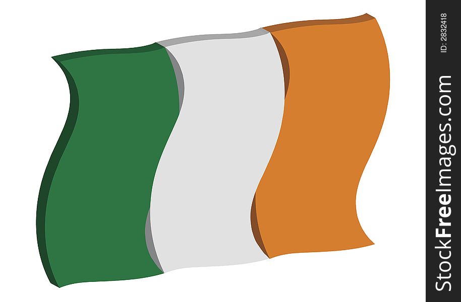 Dancing Ireland Flag