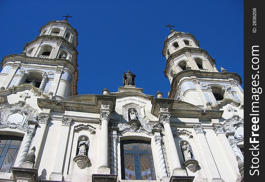 Church in San Martin, Buenos Aires, Argentina