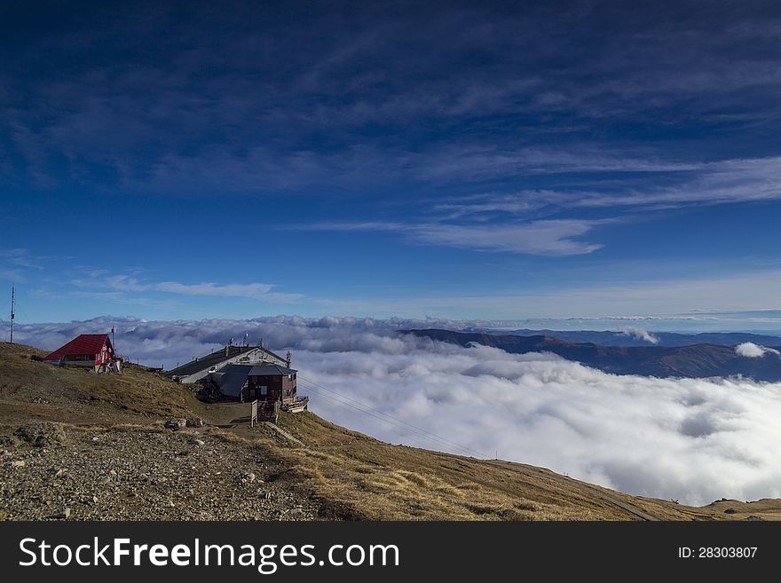 2000 meters altitude in sinaia, romania. 2000 meters altitude in sinaia, romania