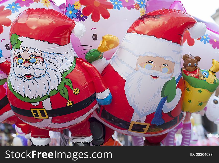 Santa Claus balloon