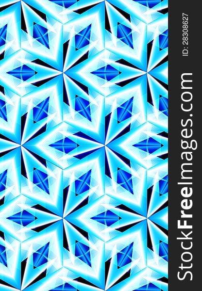 Vector seamless pattern with crystal texture.