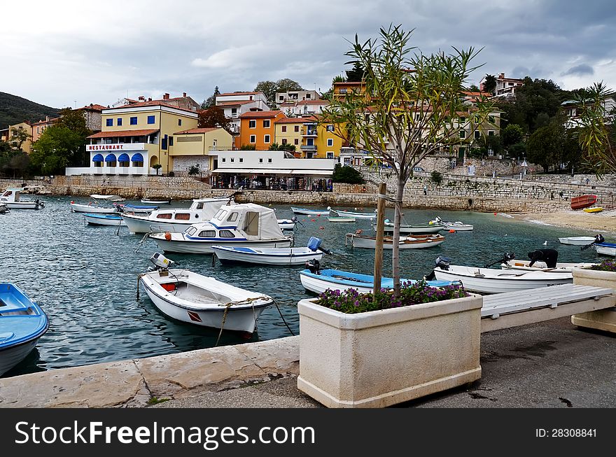Rabac - beautifull small village at the adriatic sea
