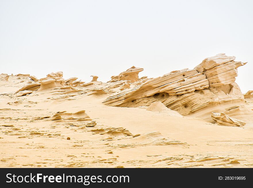 Fossil Dunes Al Wathba, Abu Dhabi