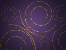 Circular Ornament On Violet Background Royalty Free Stock Photos Circular Ornament On Violet Background Royalty Free Stock Photos