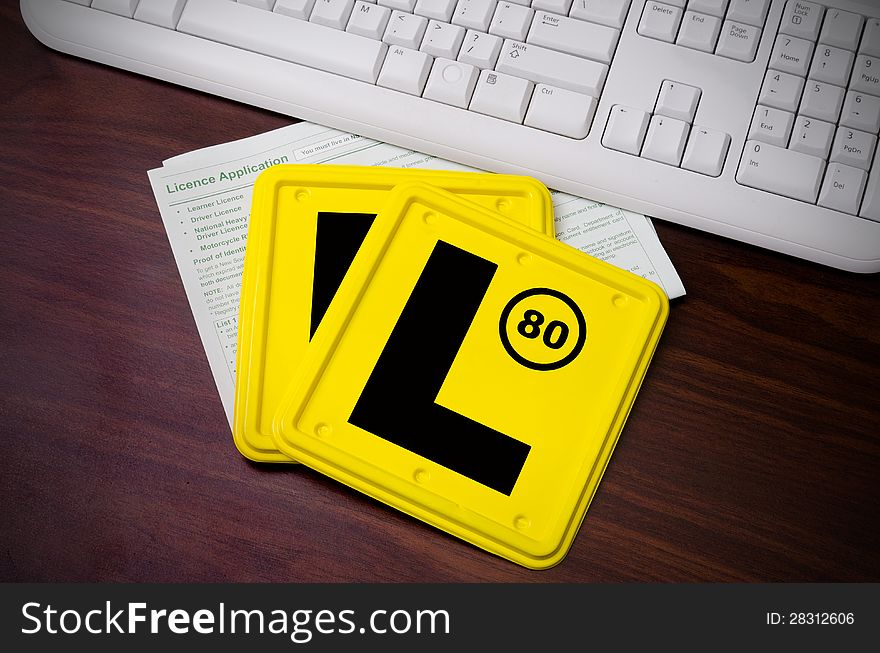 L Plates And Licence Application